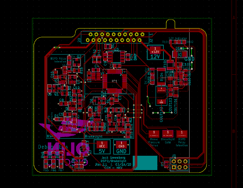 Jack Greenberg | BSPD Brakelight Circuit